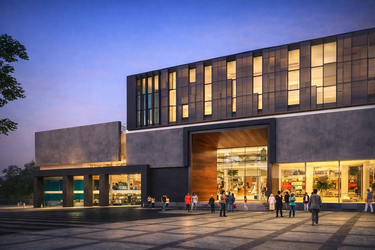 Future Mall commercial retail development designed by NU Associates