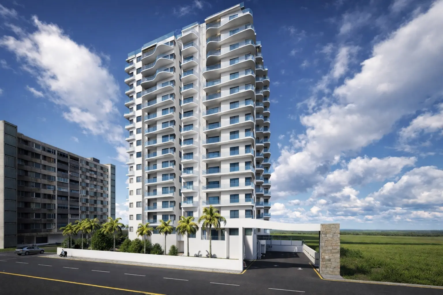 VKCD Crystal residential apartment project designed by NU Associates in Mahadevapura Bengaluru