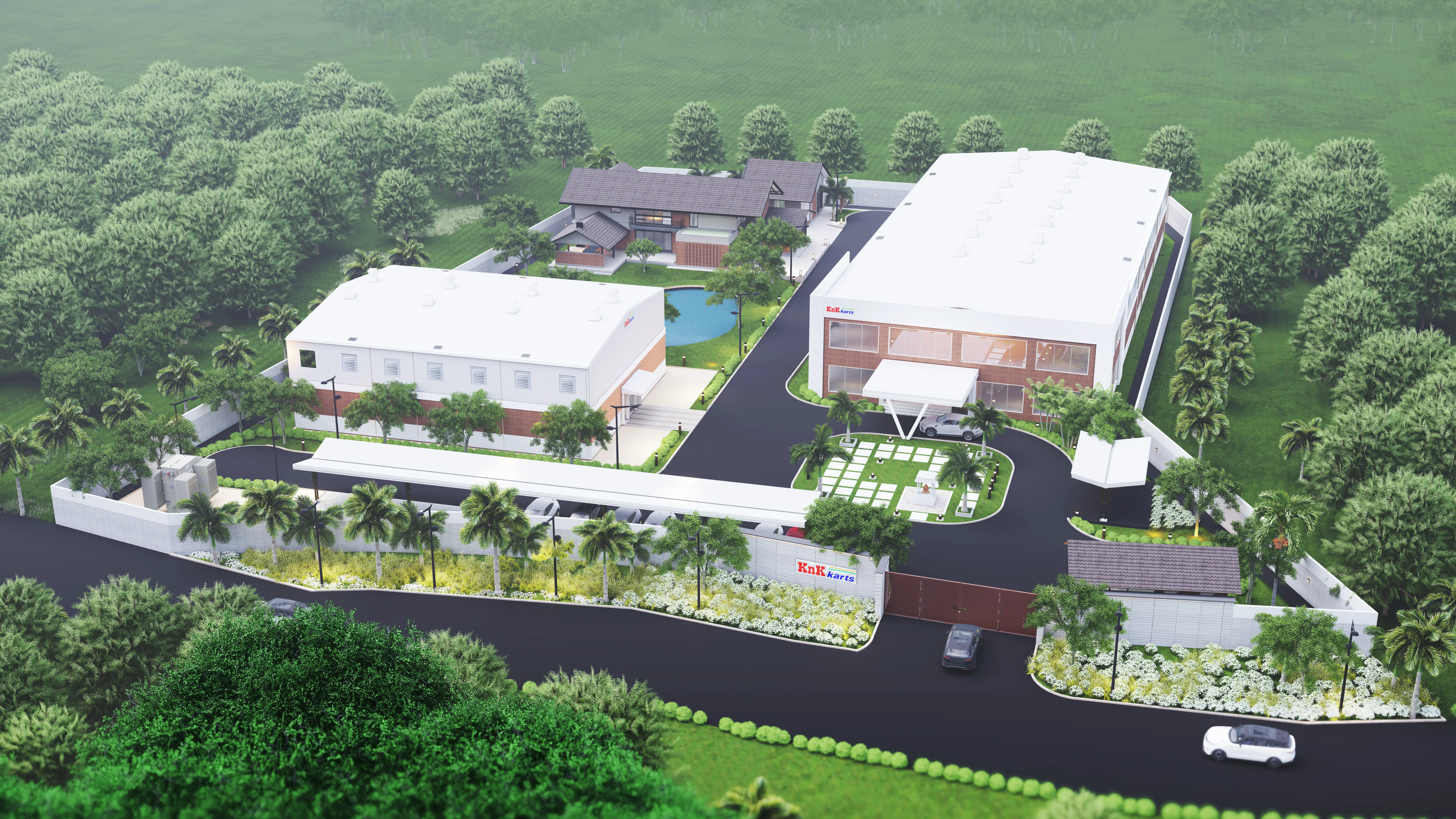Knk Karts — Industrial project by NU Associates in Belgaum, Karnataka